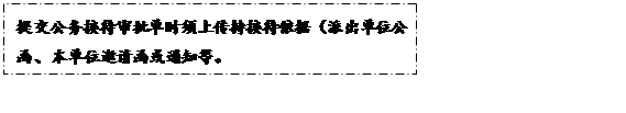 文本框: 提交公务接待审批单时须上传持接待依据（派出单位公函、本单位邀请函或通知等。